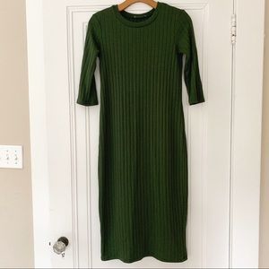 Zara ribbed dress size S